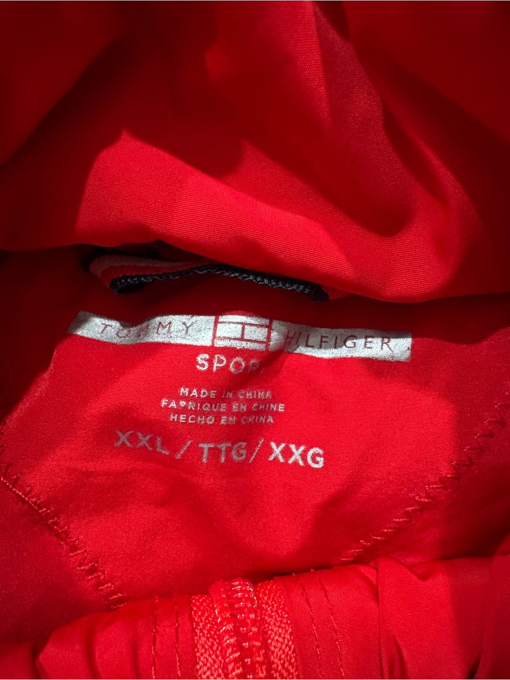 Tommy Hilfiger Kids Red Puffer Jacket